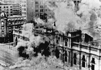Bombardeo de La Moneda.