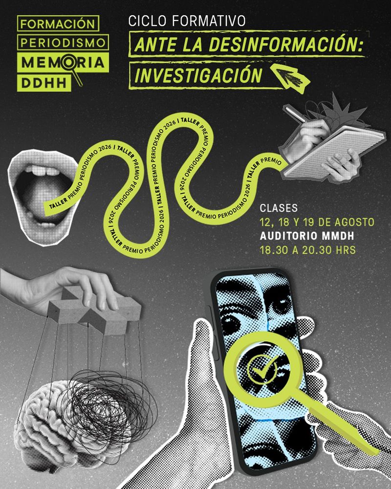Ciclo Formativo Ante la desinformación: Investigación | MMDH