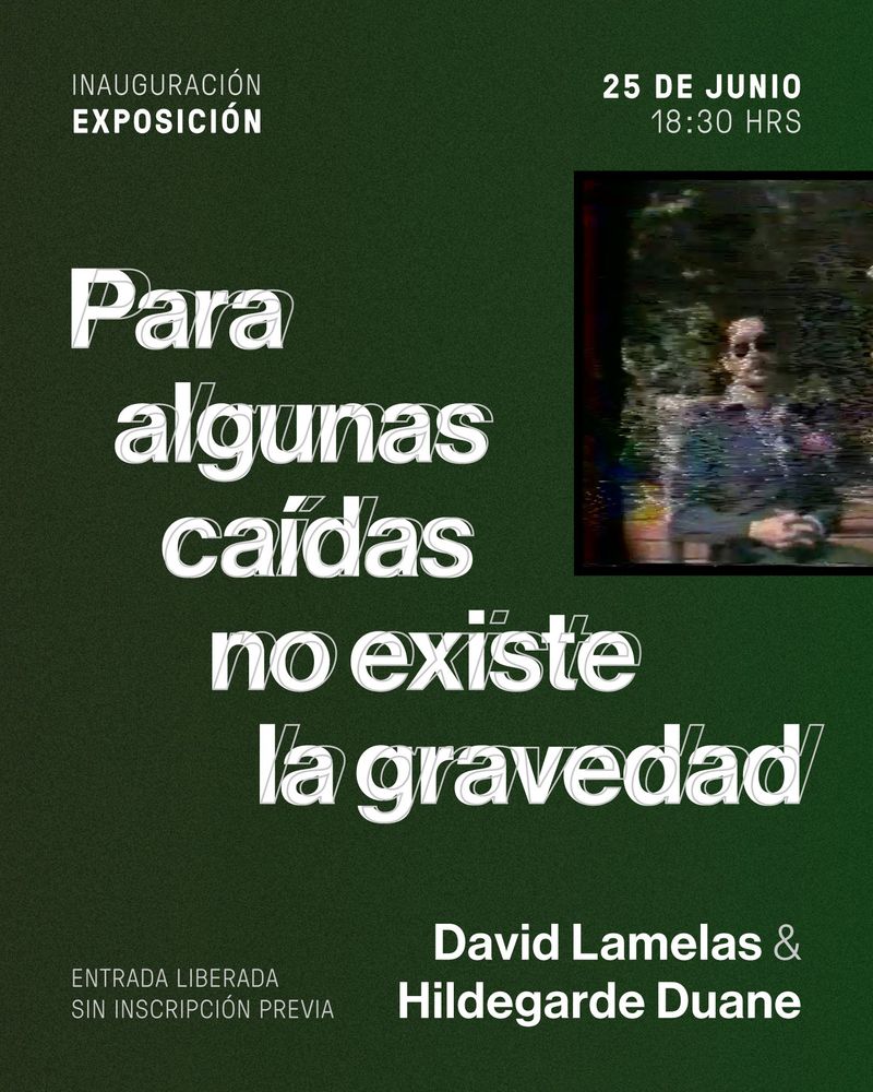 Inauguración Para algunas caídas no existe la gravedad